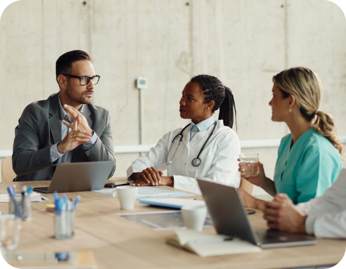 a team of medical professionals